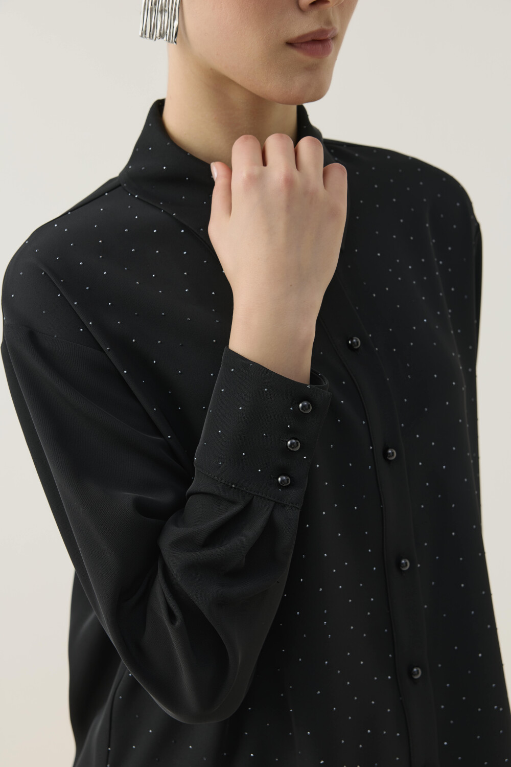 TAŞLI TAKIM SİYAH - 5