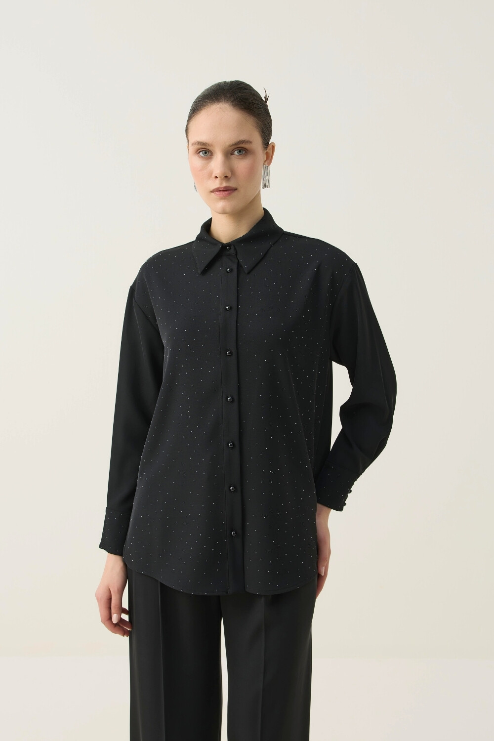 TAŞLI TAKIM SİYAH - 3