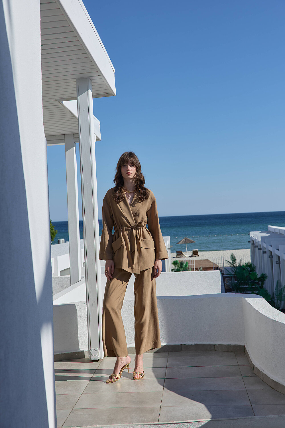 TENCEL CEKET TAKIM CAMEL - 3