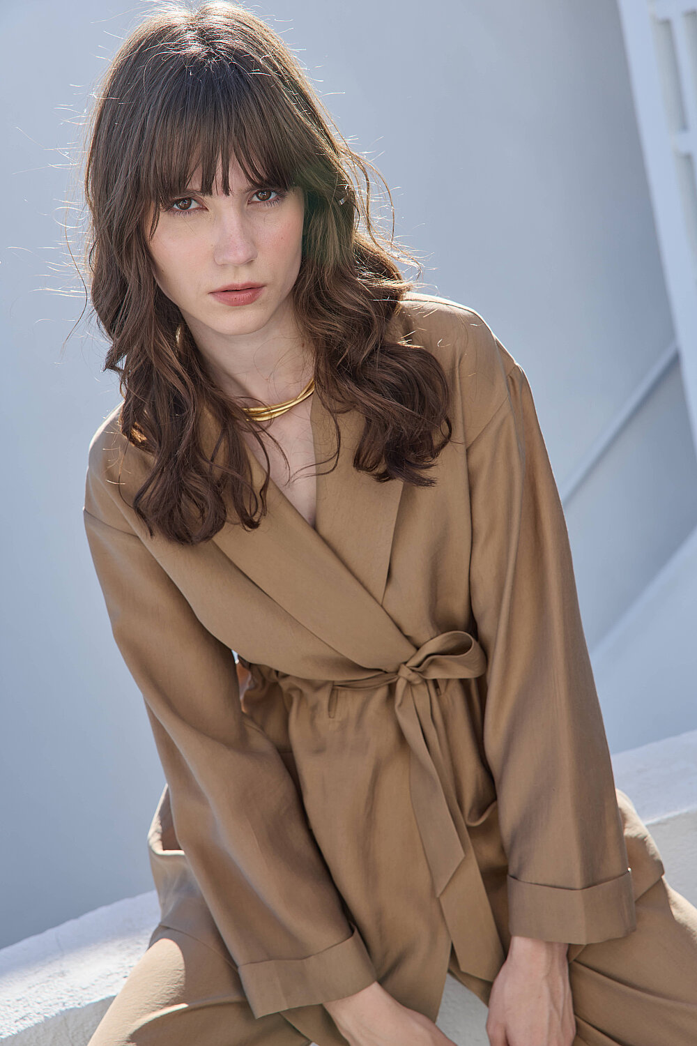 TENCEL CEKET TAKIM CAMEL - 8