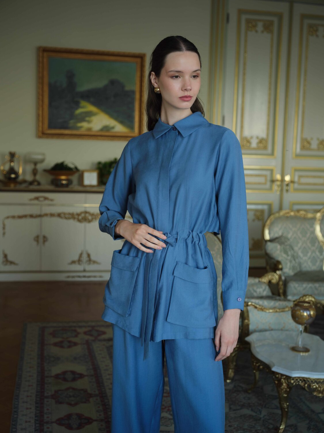 TENCEL TAKIM MAVİ - 4