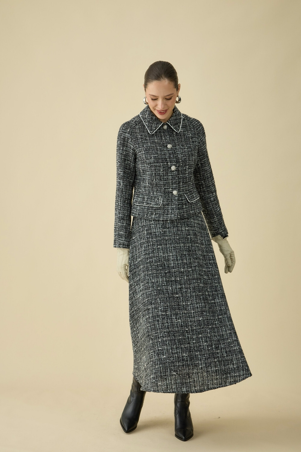 TÜVİT BİYELİ CEKET TAKIM - 8