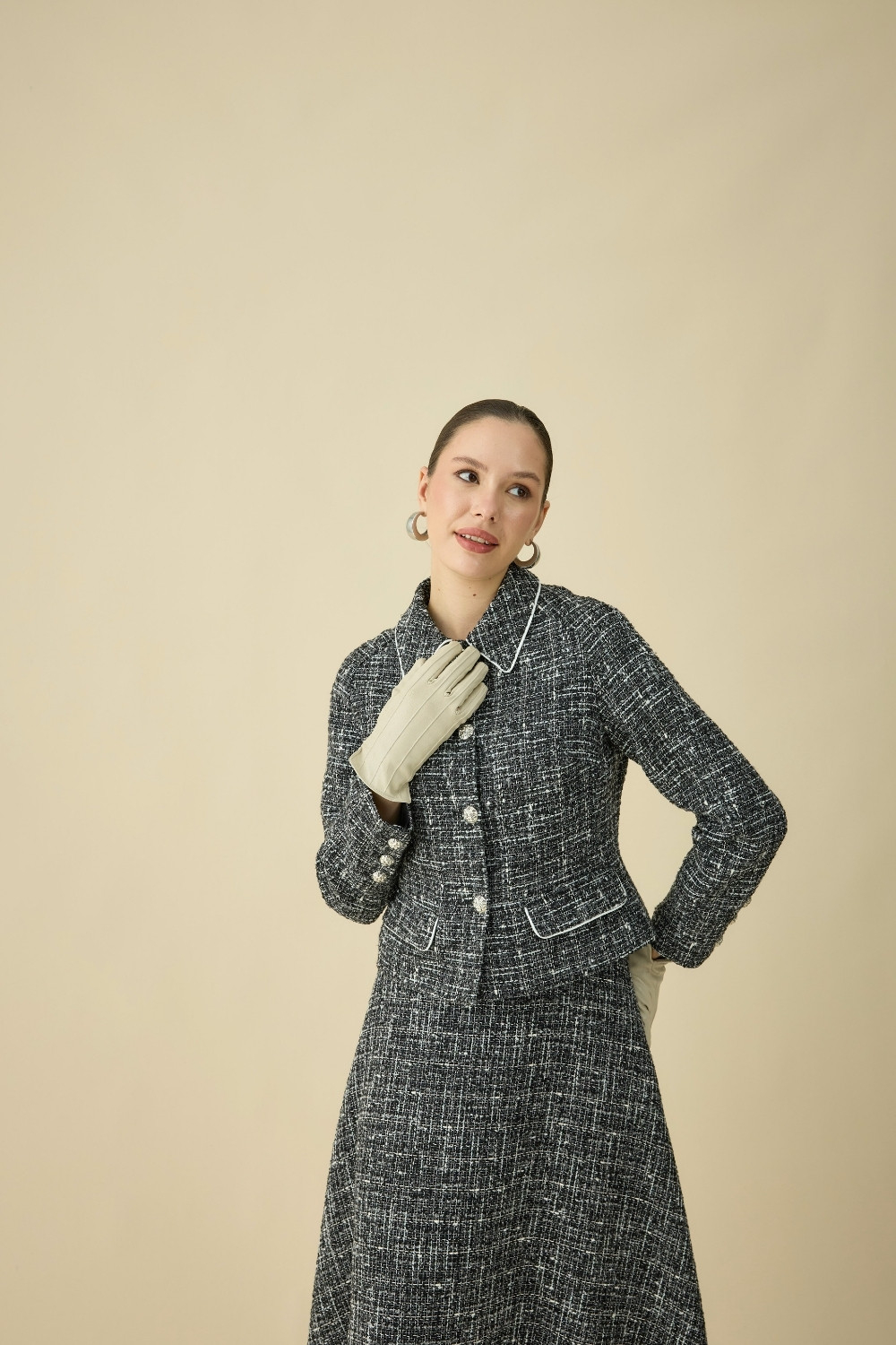 TÜVİT BİYELİ CEKET TAKIM - 10