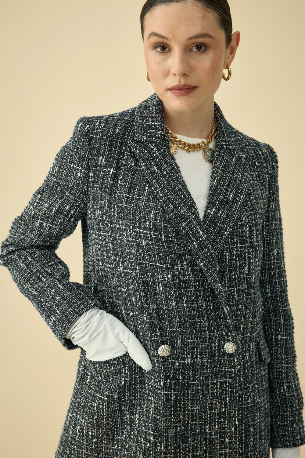 TÜVİT BLAZER CEKET SİYAH - 3