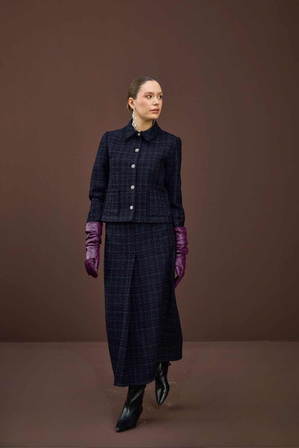 TÜVİT CEKET TAKIM LACİVERT - 10