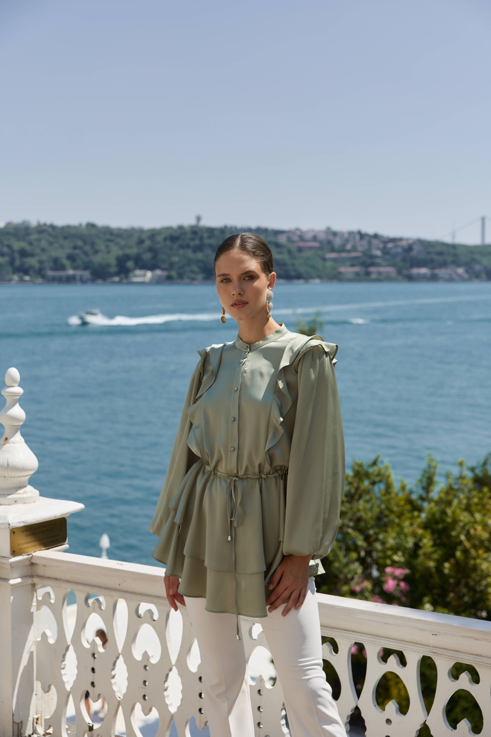 VOLAN SATEN TUNİK NEFTİ - 6