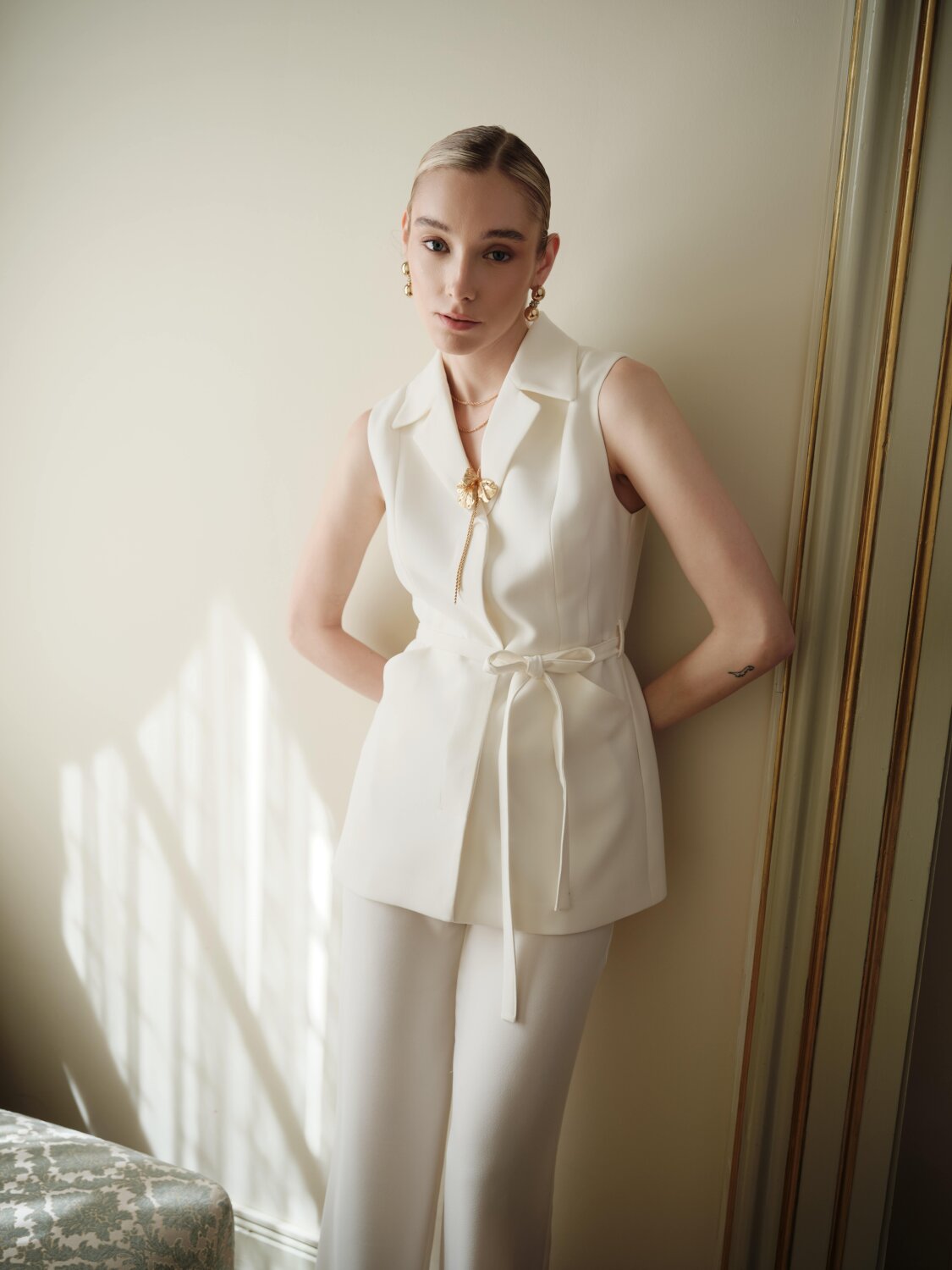 YENİ YELEK TAKIM EKRU - 3