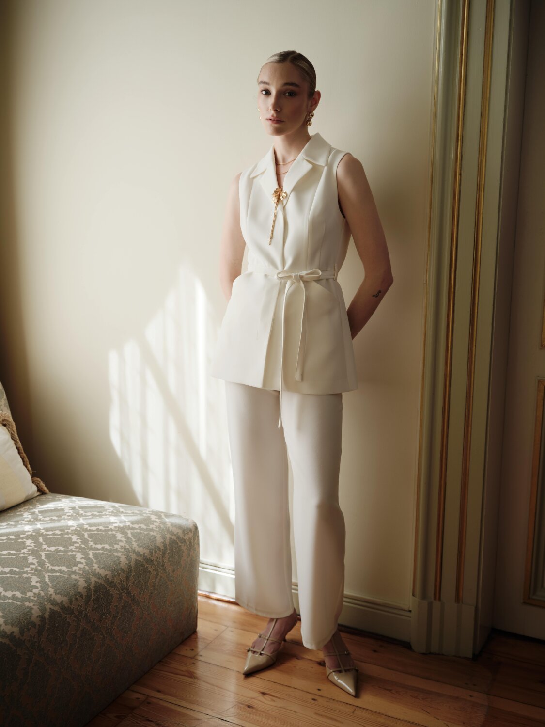 YENİ YELEK TAKIM EKRU - 6